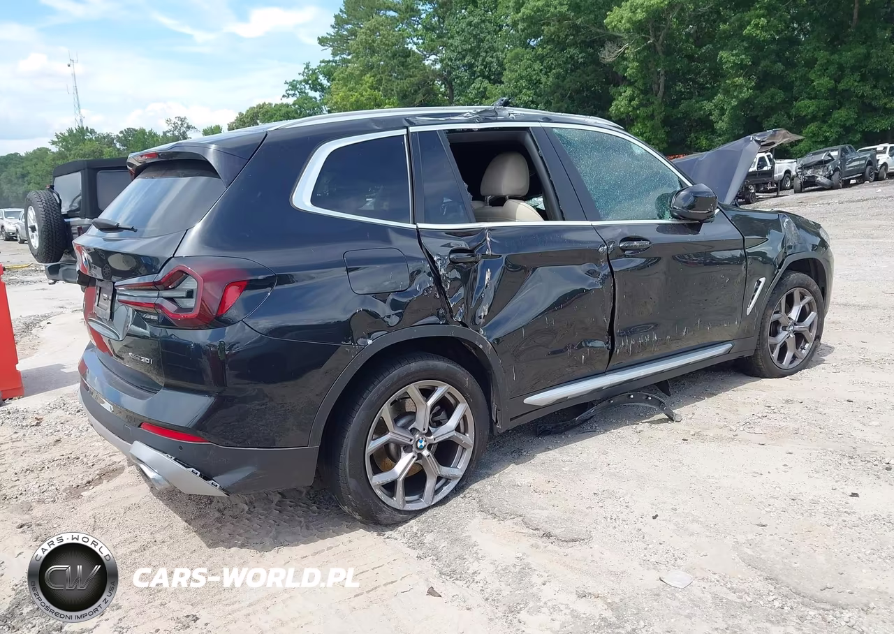 2022 BMW X3 xDrive30I VIN:5UX53DP05N9M98854 - 4