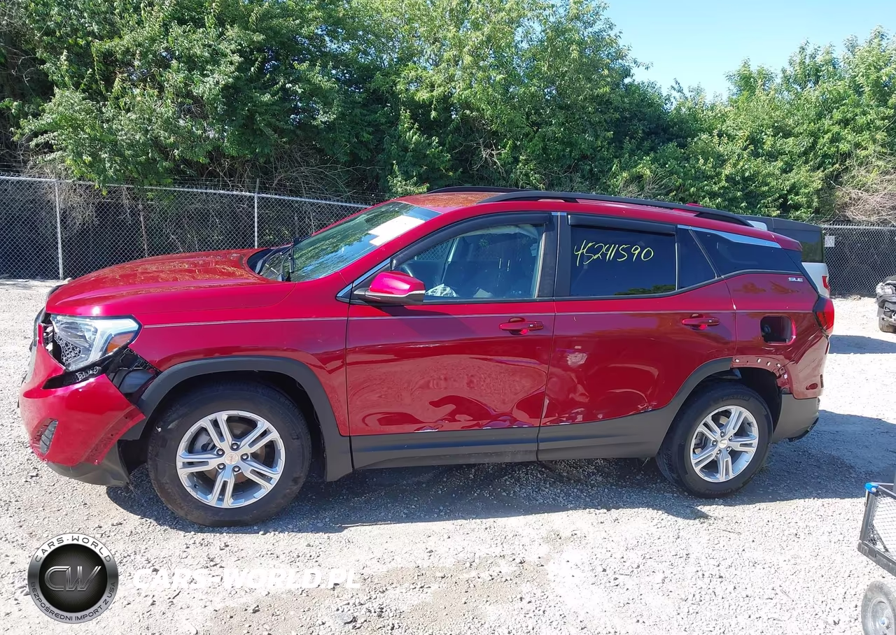 2021 GMC Terrain Fwd Sle VIN:3GKALMEV3ML317808 - 14