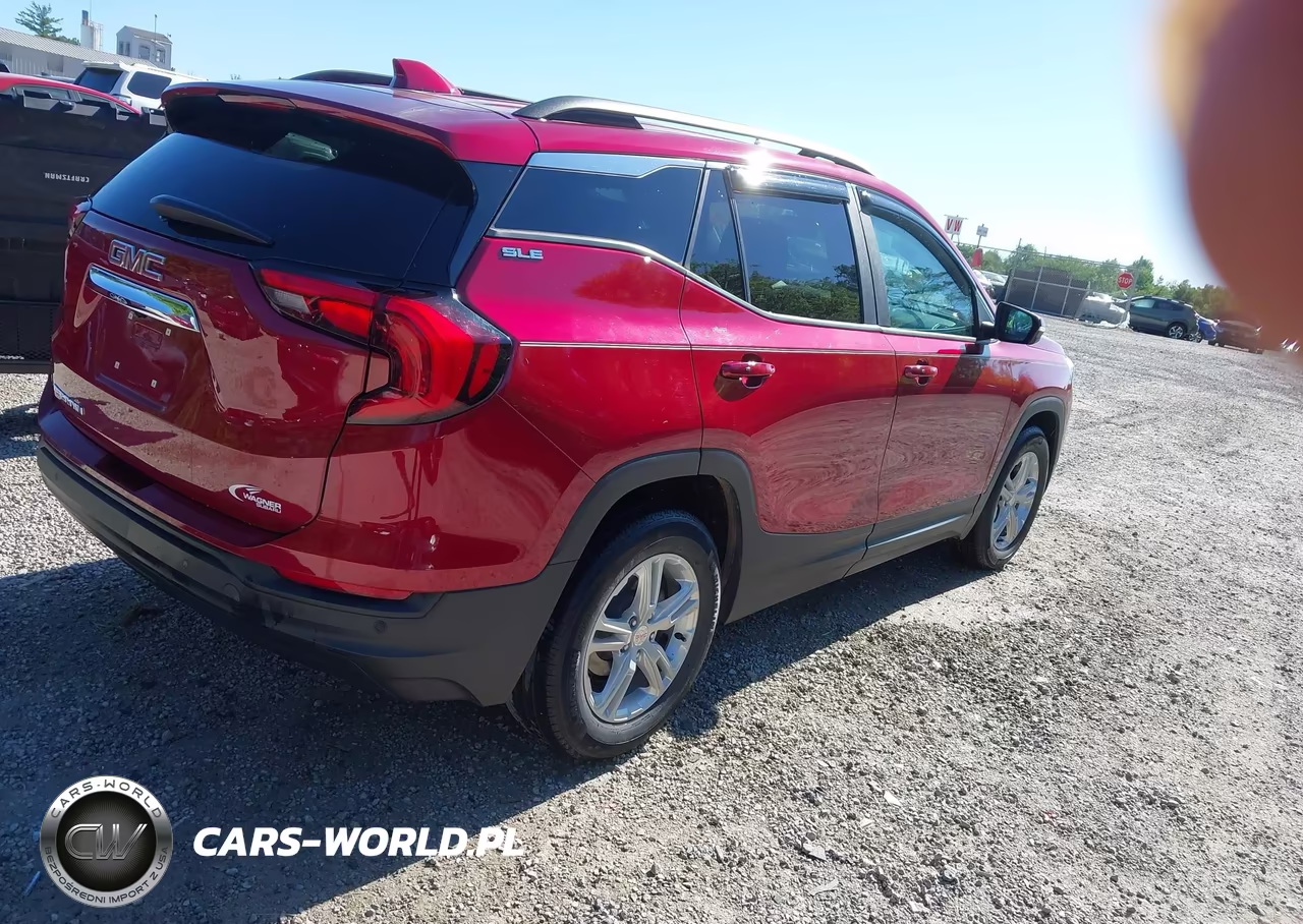 2021 GMC Terrain Fwd Sle VIN:3GKALMEV3ML317808 - 4