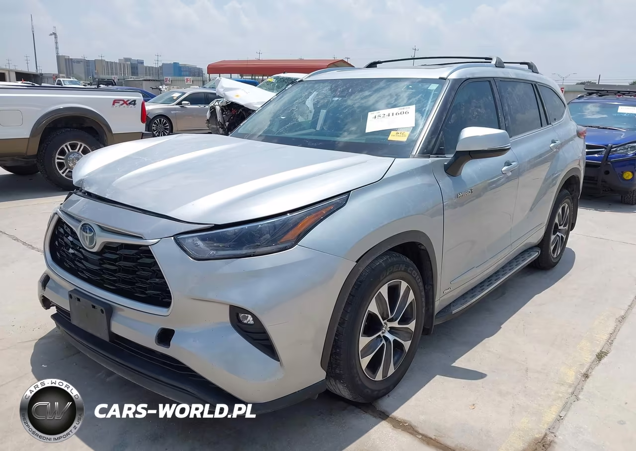 2021 Toyota Highlander Hybrid Xle VIN:5TDGBRCH5MS534984 - 2