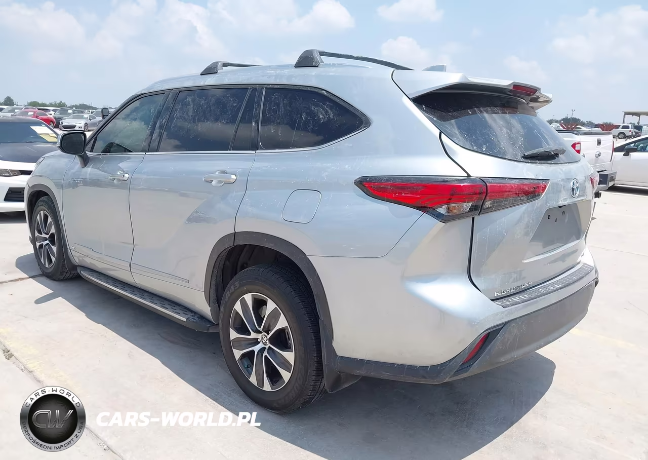 2021 Toyota Highlander Hybrid Xle VIN:5TDGBRCH5MS534984 - 3