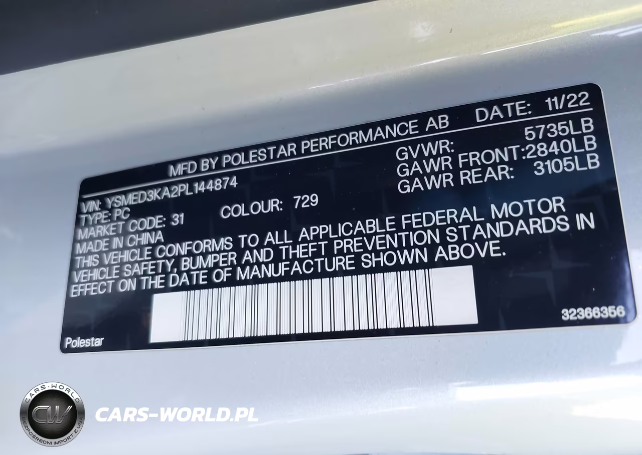 2023 Polestar 2 Long Range Dual Motor-Long Range Dual Motor Plus VIN:YSMED3KA2PL144874 - 9