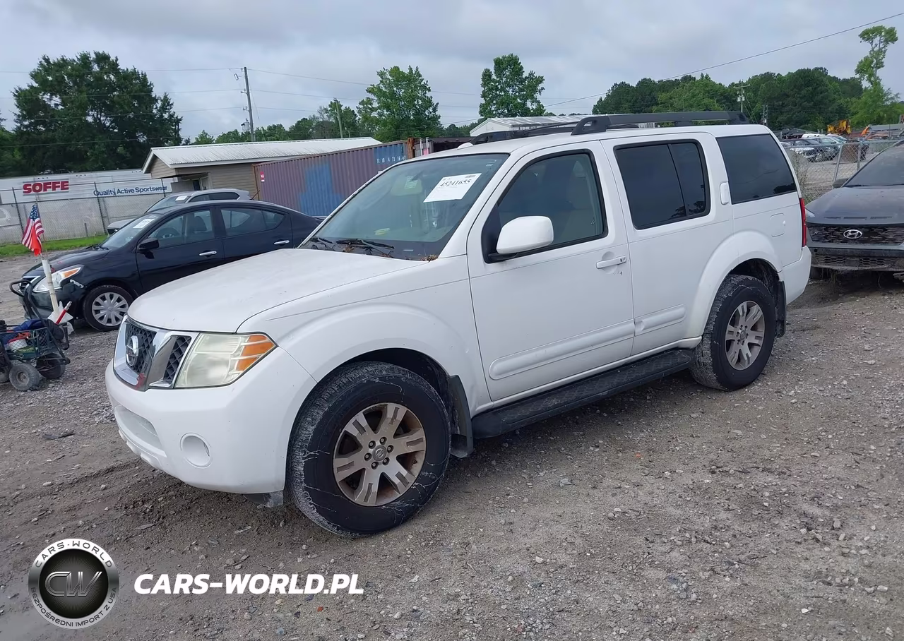 2010 Nissan Pathfinder Se VIN:5N1AR1NN9AC627957 - 2