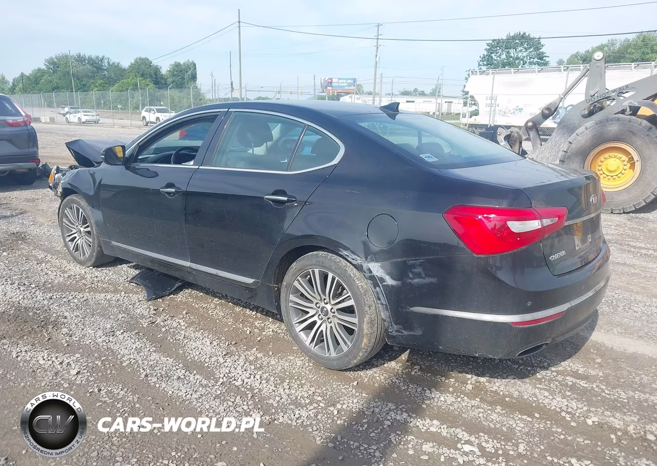 2014 Kia Cadenza Premium VIN:KNALN4D70E5166930 - 3