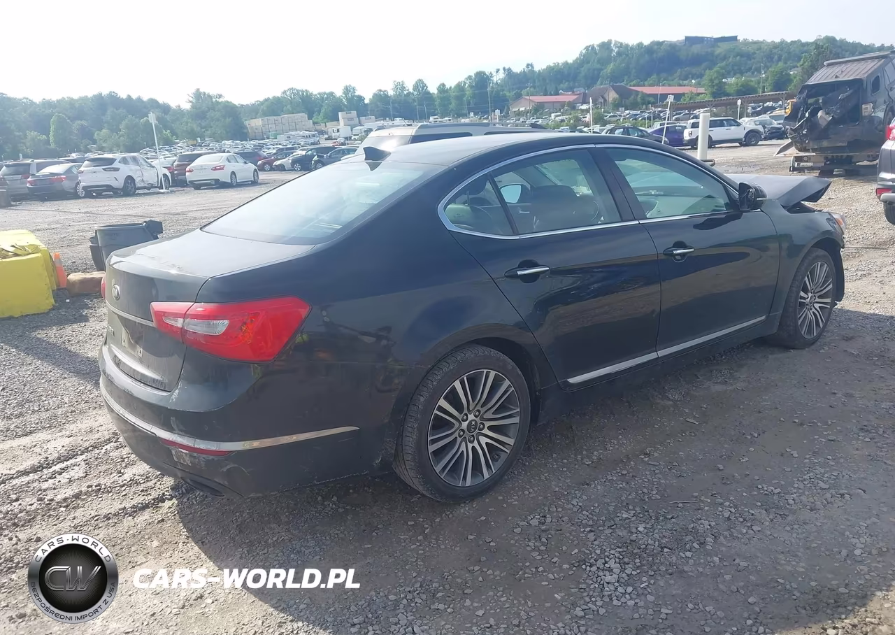 2014 Kia Cadenza Premium VIN:KNALN4D70E5166930 - 4