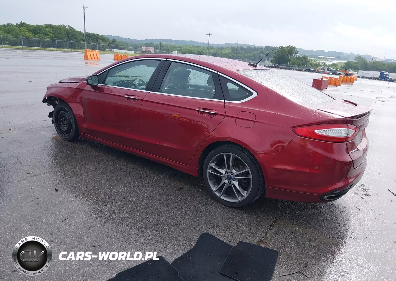 2013 Ford Fusion Titanium VIN:3FA6P0K99DR108095 - 3