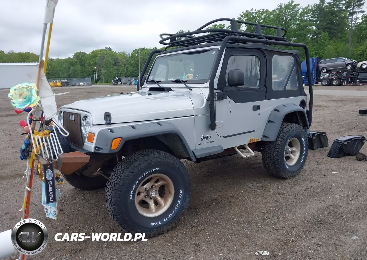 2004 Jeep Wrangler Se VIN:1J4FA29104P753582 - 2