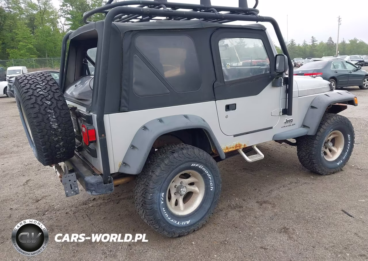 2004 Jeep Wrangler Se VIN:1J4FA29104P753582 - 4