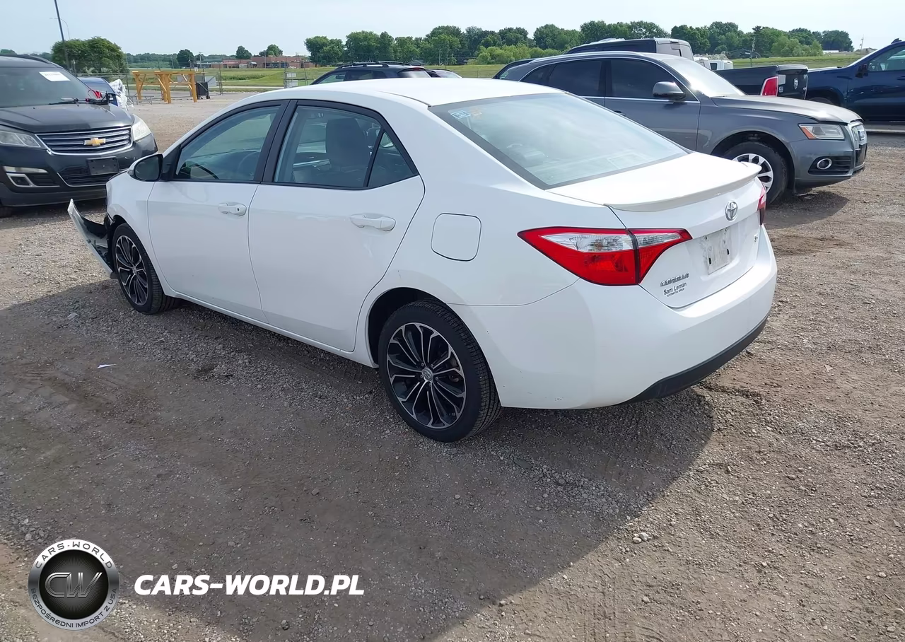 2016 Toyota Corolla S Plus VIN:2T1BURHE1GC720702 - 3