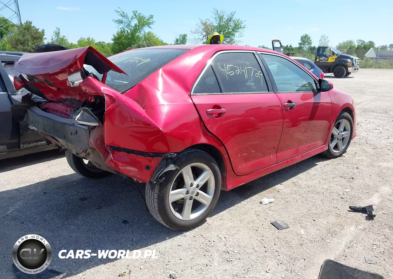 2012 Toyota Camry Se VIN:4T1BF1FK2CU596016 - 4