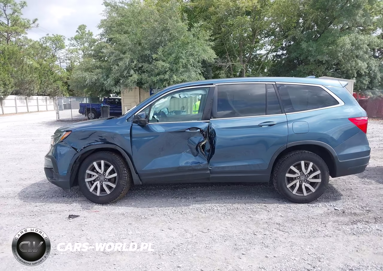 2019 Honda Pilot Ex-L VIN:5FNYF5H53KB010556 - 14