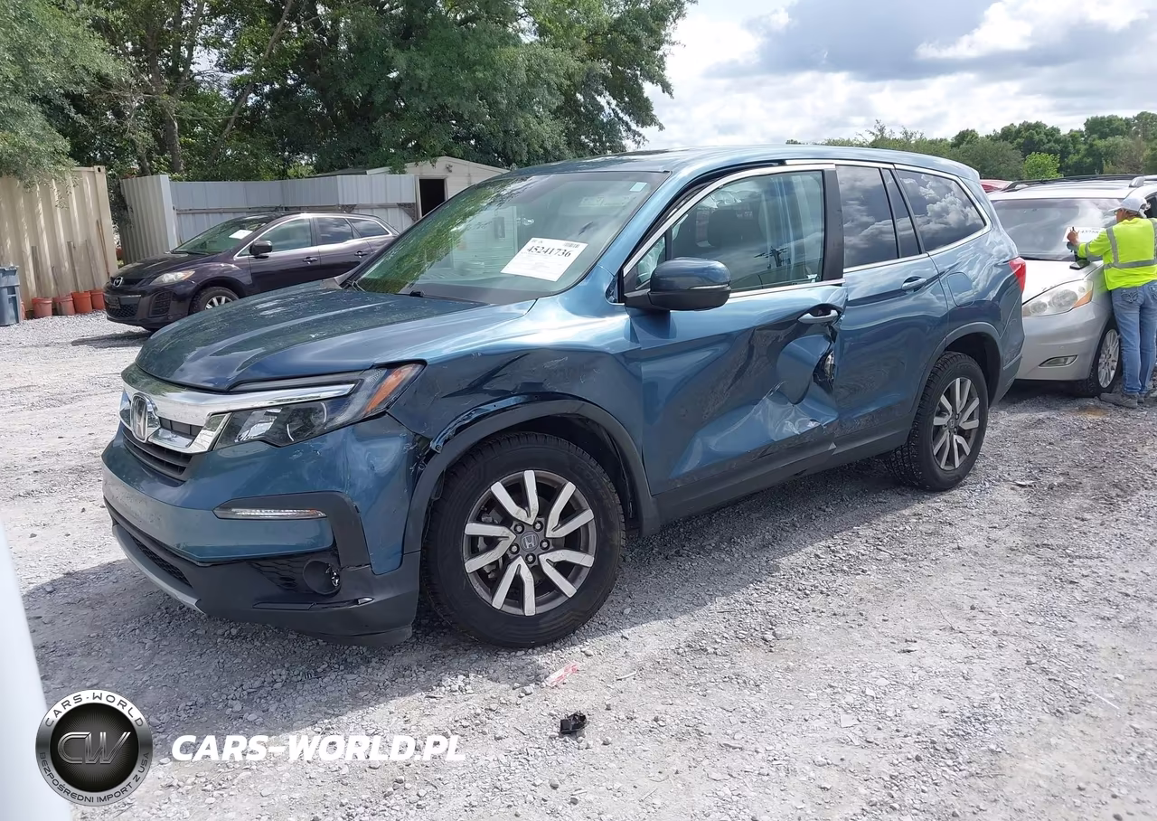 2019 Honda Pilot Ex-L VIN:5FNYF5H53KB010556 - 2