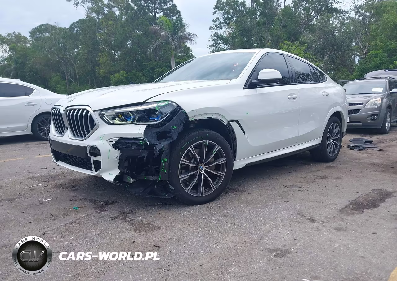 2022 BMW X6 xDrive40I VIN:5UXCY6C06N9J22738 - 2