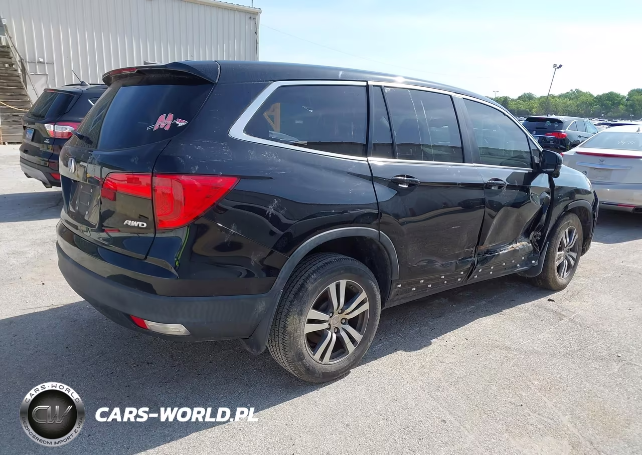 2018 Honda Pilot Ex-L VIN:5FNYF6H55JB029873 - 4