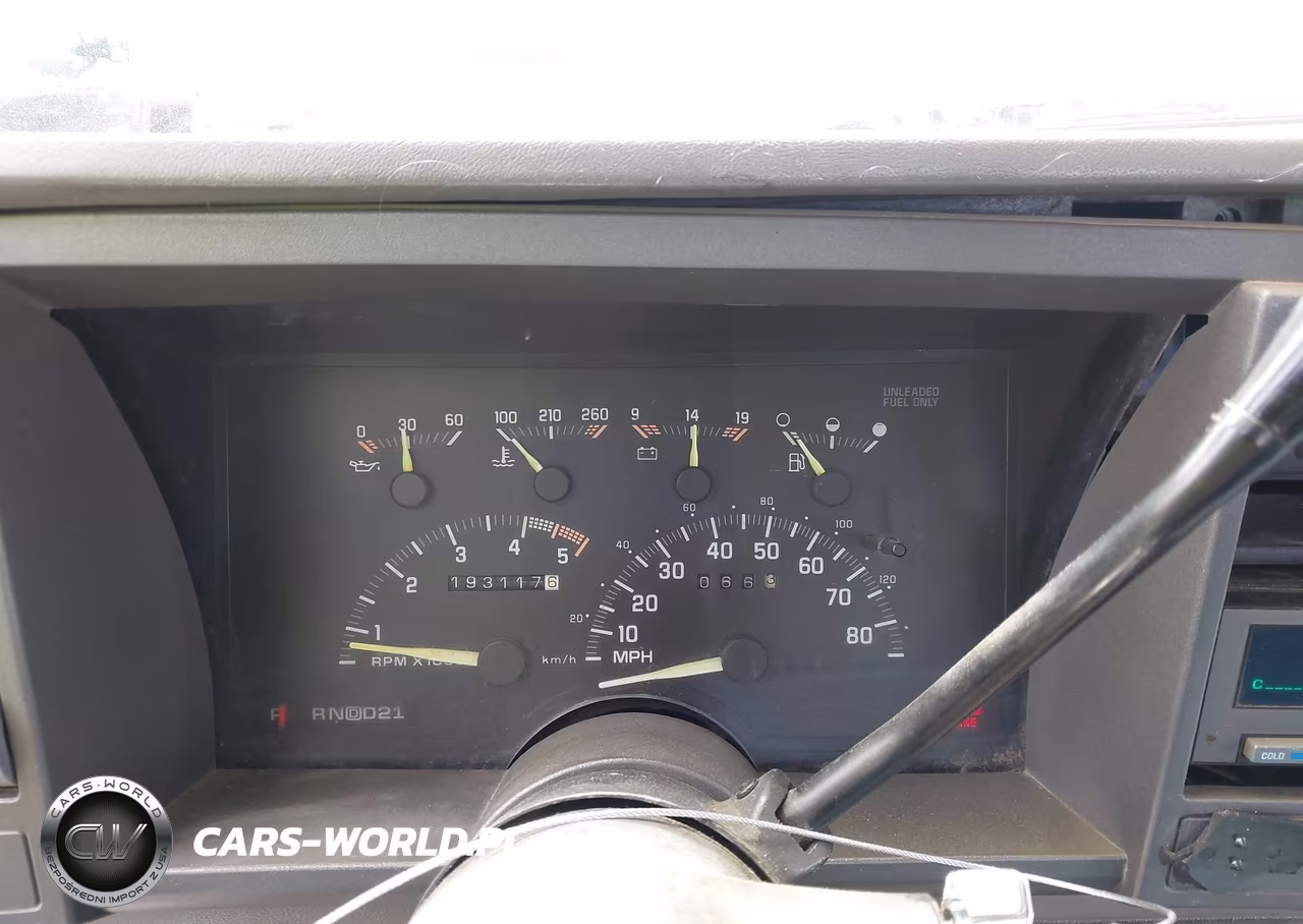 1992 Chevrolet Gmt-400 K1500 VIN:2GBEK19K2N1246445 - 7