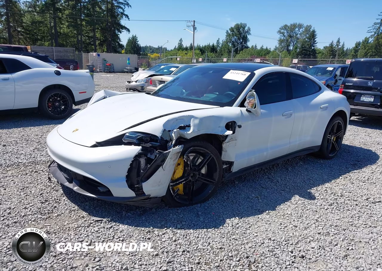 2021 Porsche Taycan Turbo VIN:WP0AC2Y18MSA63798 - 2