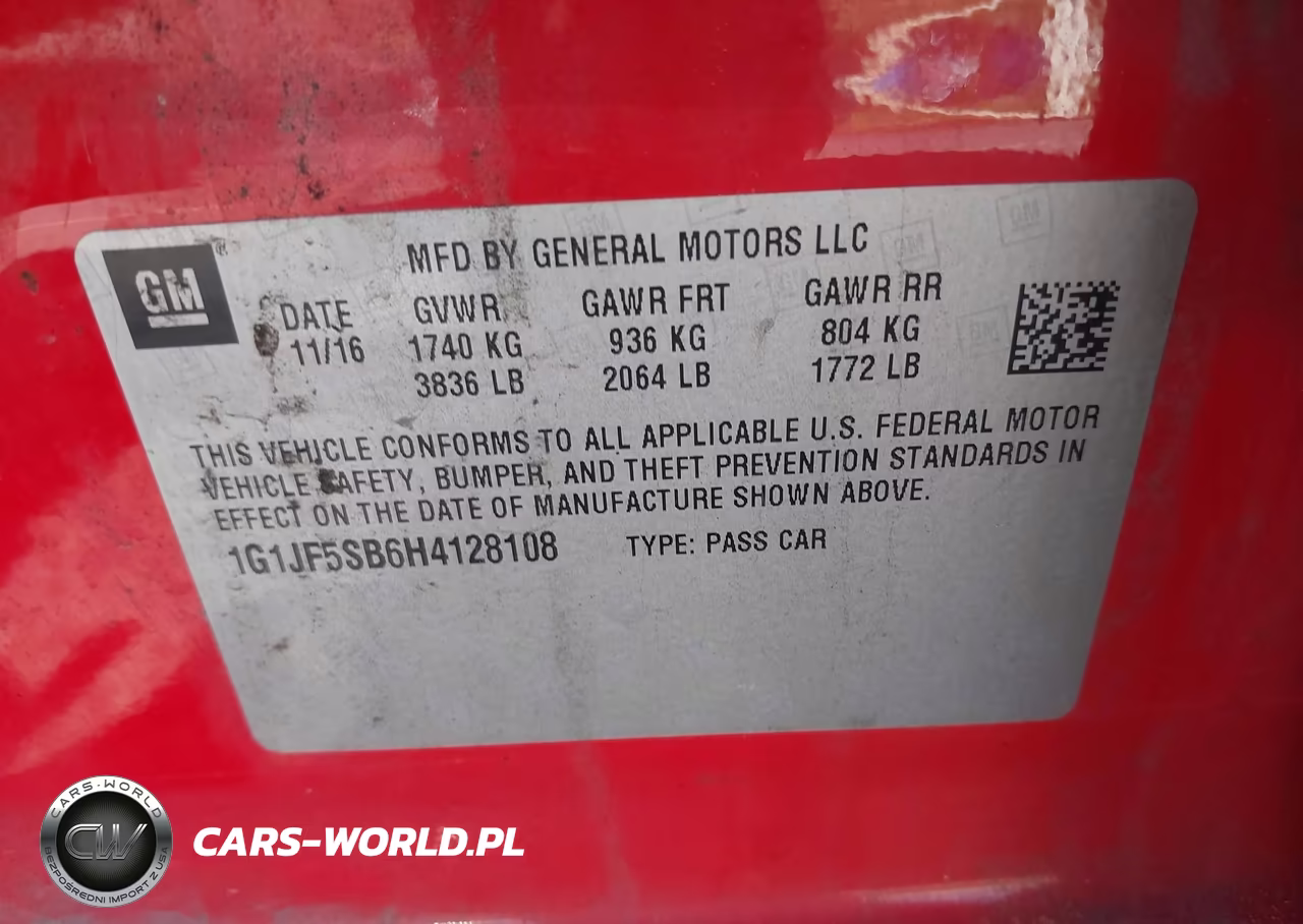 2017 Chevrolet Sonic Premier Auto VIN:1G1JF5SB6H4128108 - 9
