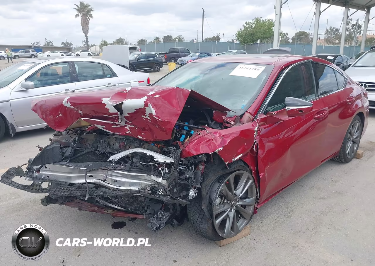 2019 Lexus Es 350 F Sport VIN:58ABZ1B13KU026828 - 2