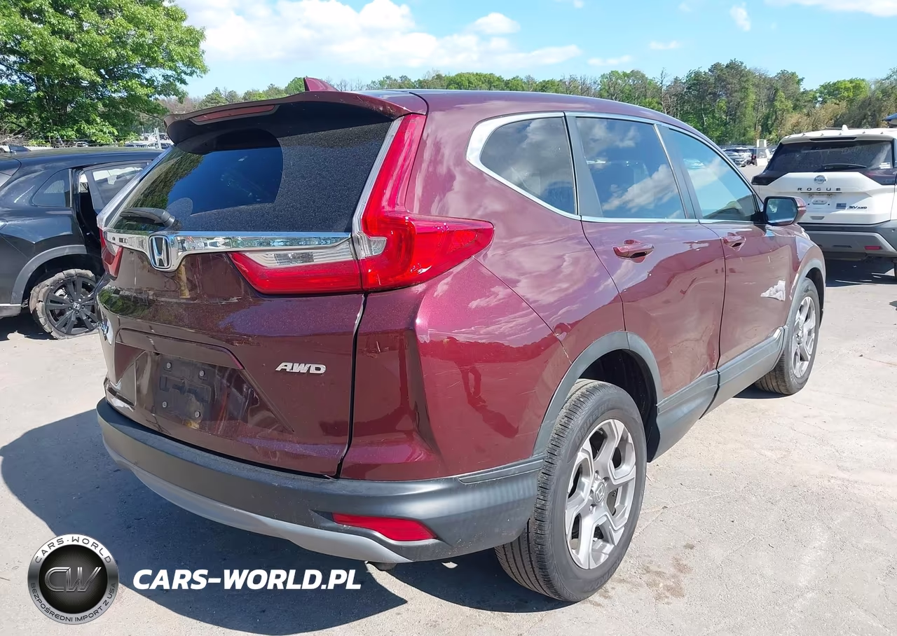 2018 Honda Cr-V Ex-L-Ex-L Navi VIN:2HKRW2H80JH669644 - 4