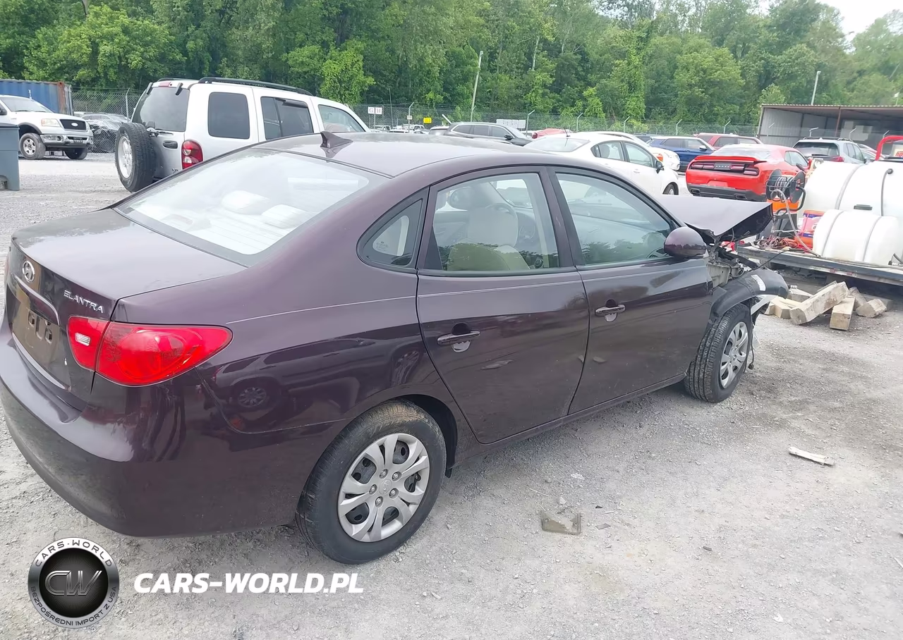 2009 Hyundai Elantra Gls VIN:KMHDU46D19U756204 - 4