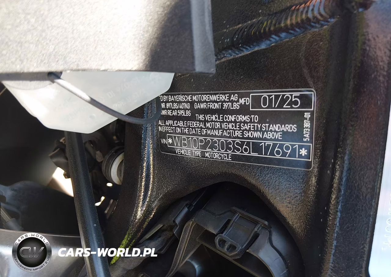 2025 BMW S 1000 Rr VIN:WB10P2303S6L17691 - 10
