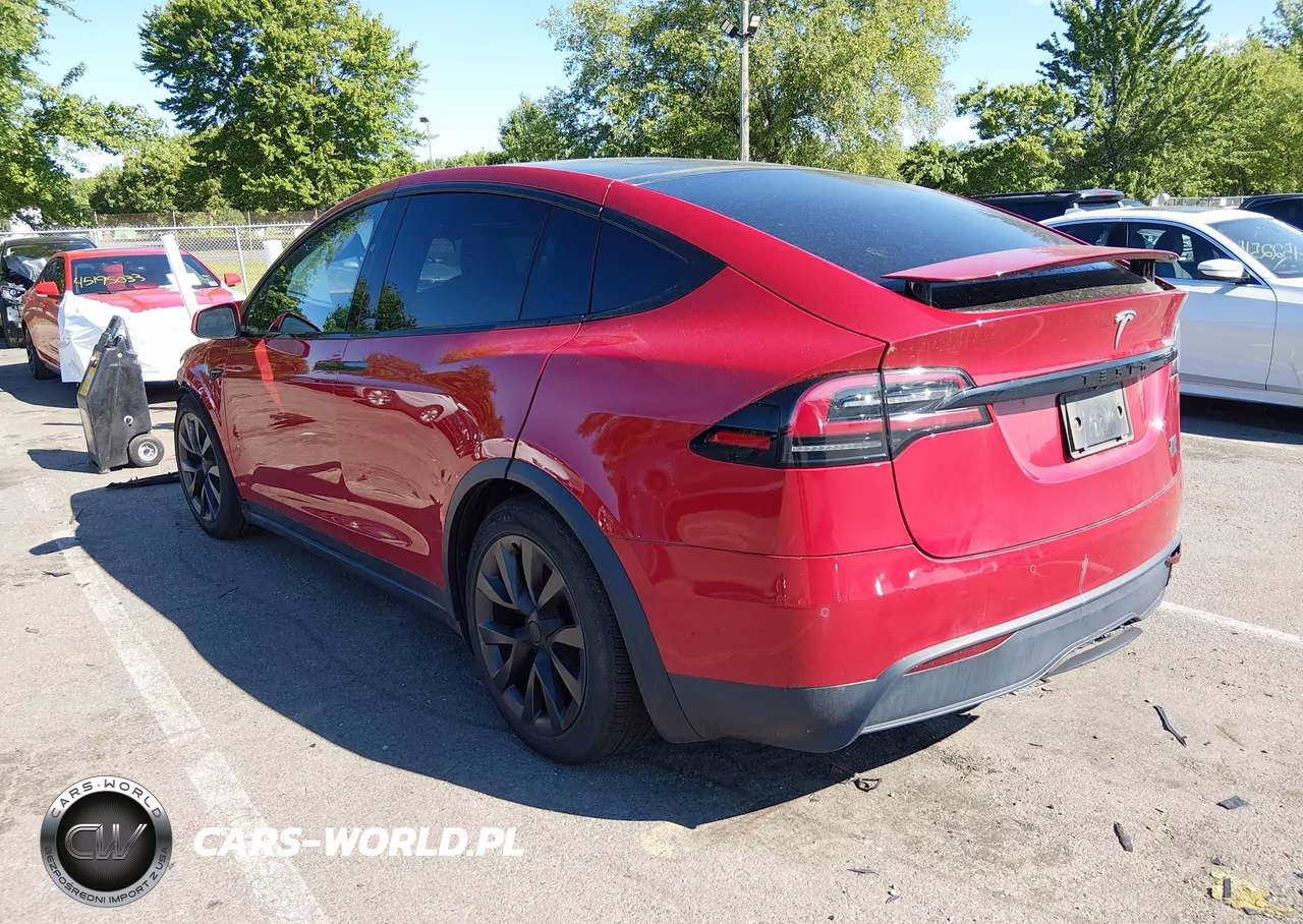 2022 Tesla Model X Plaid Tri Motor All-Wheel Drive VIN:7SAXCBE62NF354659 - 3