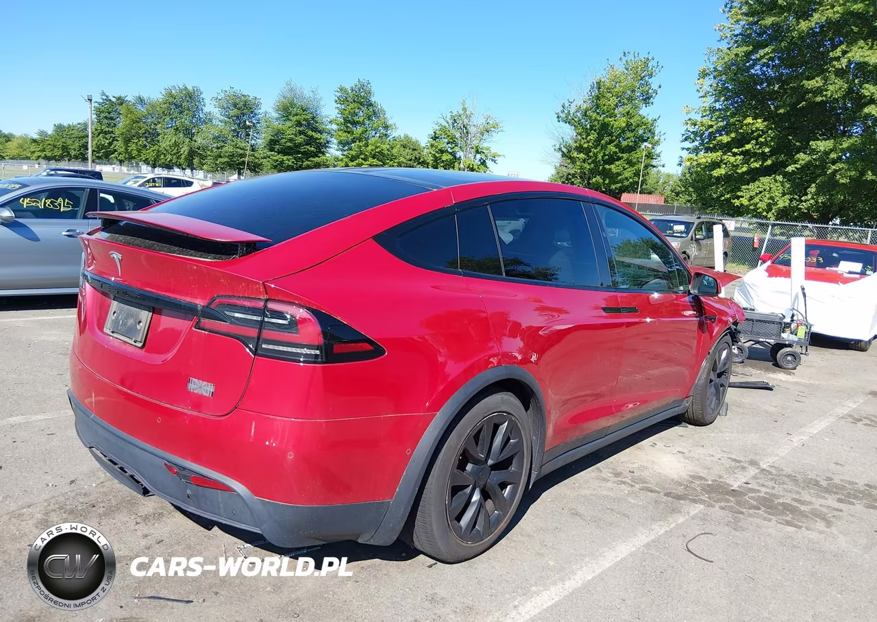 2022 Tesla Model X Plaid Tri Motor All-Wheel Drive VIN:7SAXCBE62NF354659 - 4