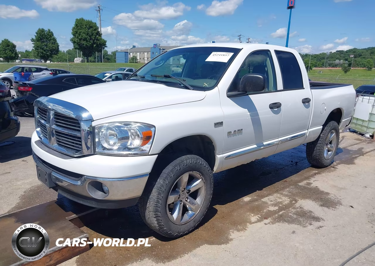 2008 Dodge Ram 1500 Slt VIN:1D7HU18218J214140 - 2