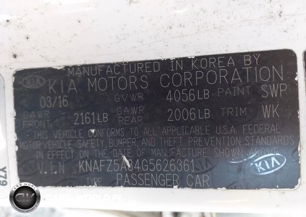 2016 Kia Forte Sx VIN:KNAFZ5A34G5626361 - 9