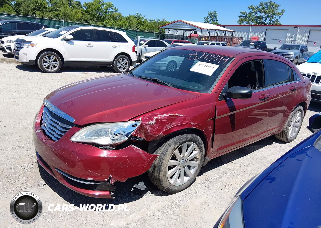 2014 Chrysler 200 Lx VIN:1C3CCBABXEN212077 - 2