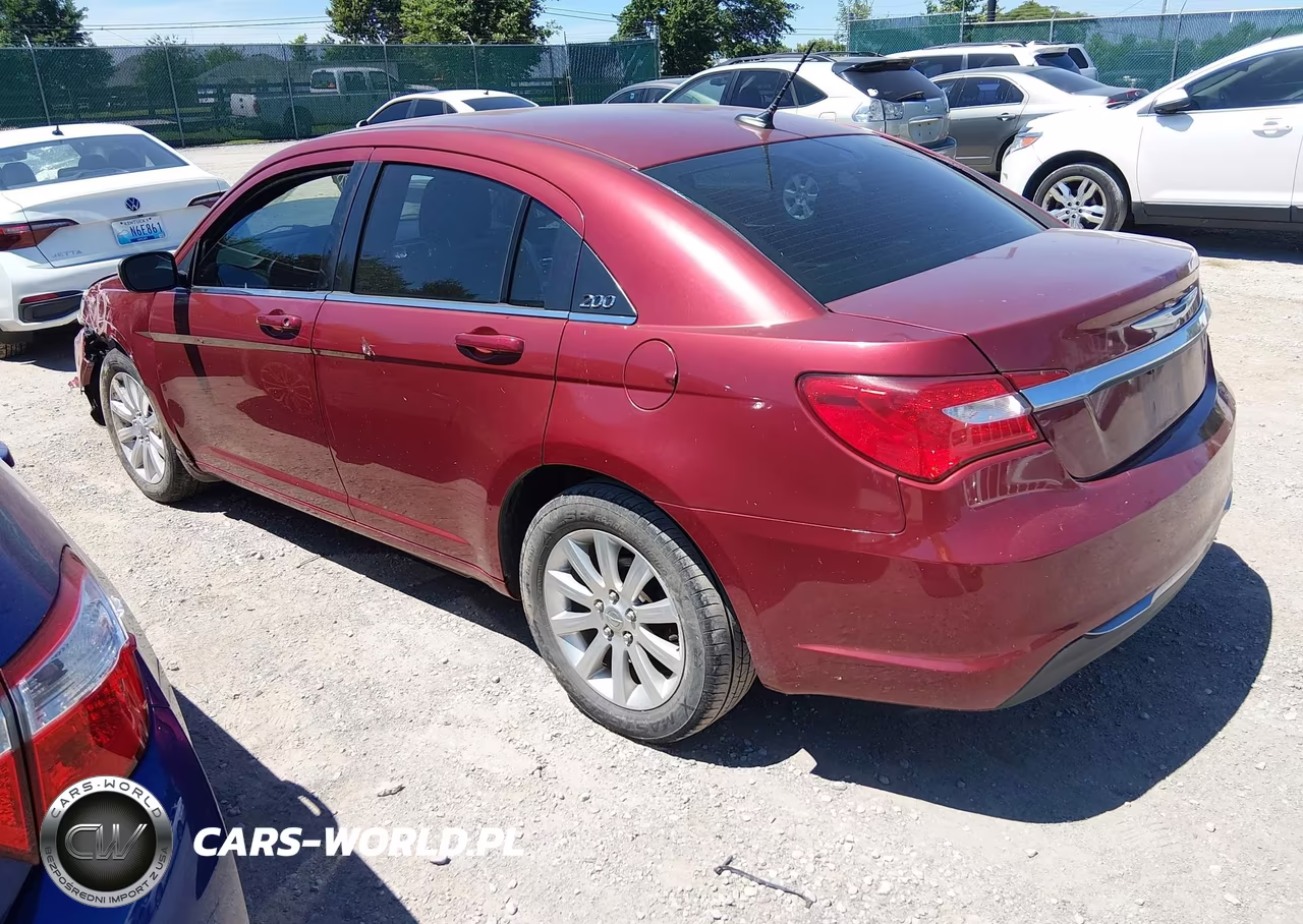 2014 Chrysler 200 Lx VIN:1C3CCBABXEN212077 - 3