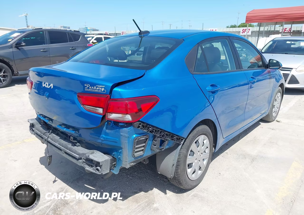 2023 Kia Rio S VIN:3KPA24ADXPE552100 - 4