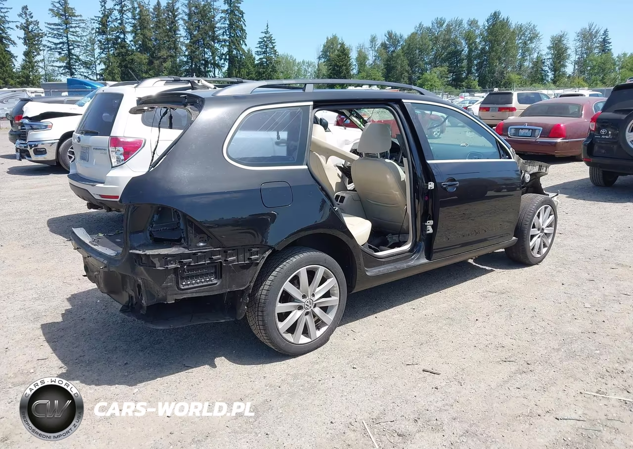 2012 Volkswagen Jetta Sportwagen 2.0L Tdi VIN:3VWPL7AJ0CM614308 - 4
