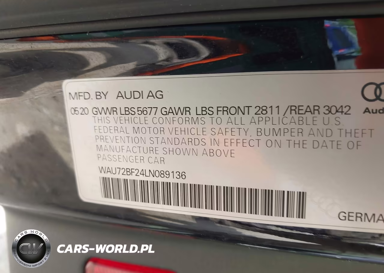 2020 Audi A6 Allroad Premium Plus 55 Tfsi Quattro S Tronic VIN:WAU72BF24LN089136 - 9