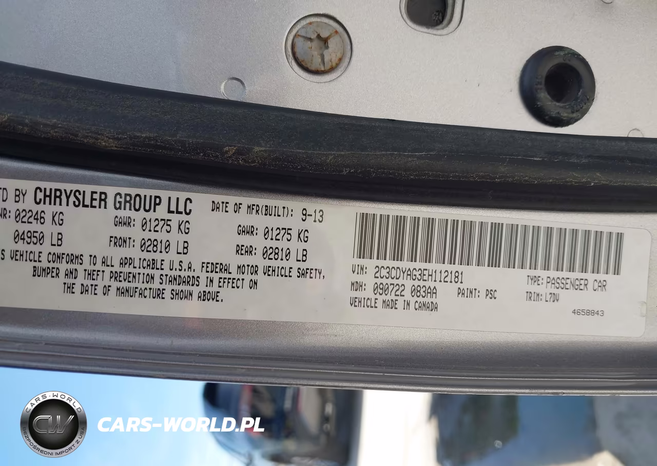 2014 Dodge Challenger Sxt VIN:2C3CDYAG3EH112181 - 9