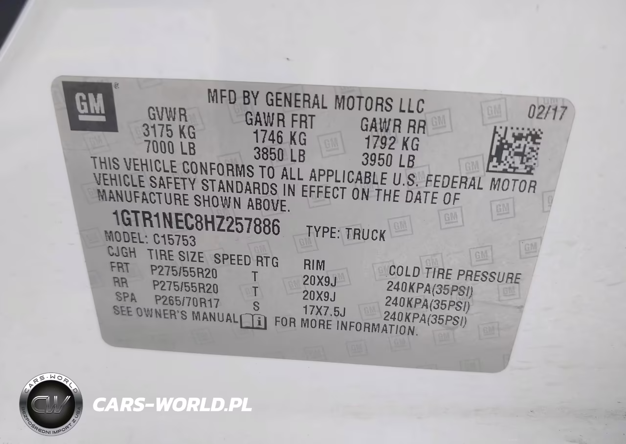 2017 GMC Sierra 1500 Slt VIN:1GTR1NEC8HZ257886 - 9