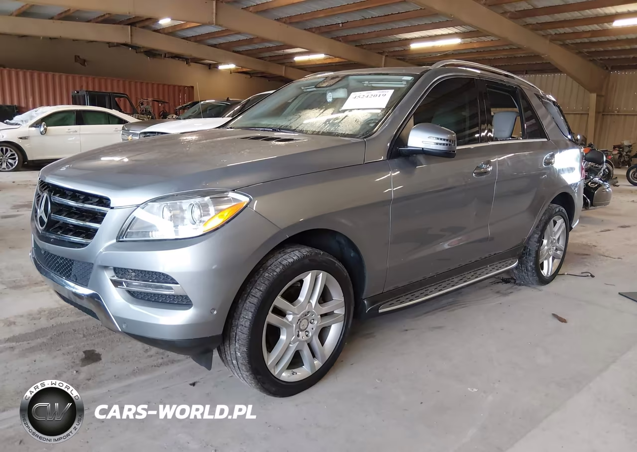 2015 Mercedes-Benz Ml 350 VIN:4JGDA5JBXFA529613 - 2