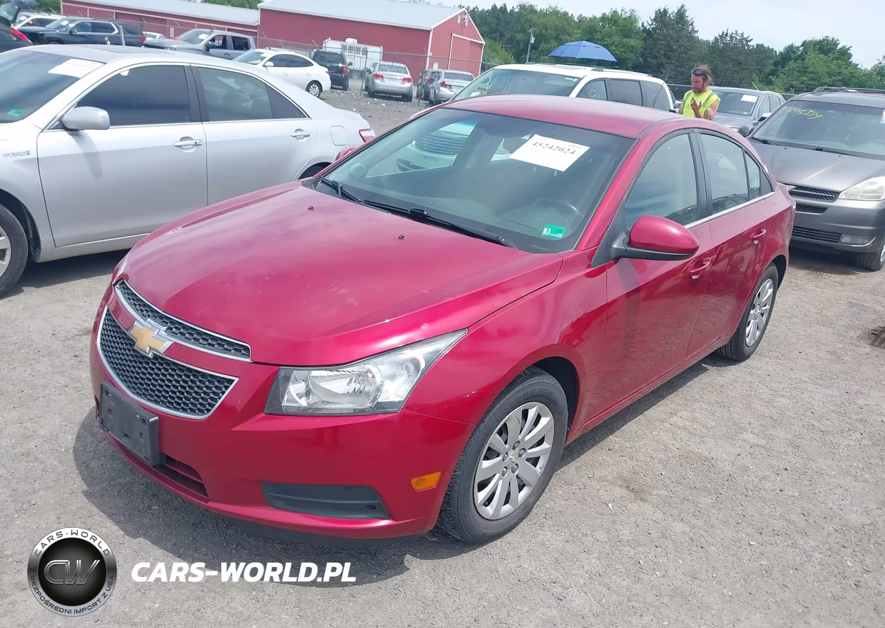 2011 Chevrolet Cruze 1Lt VIN:1G1PF5S98B7198867 - 2