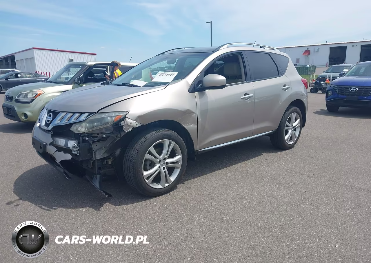 2010 Nissan Murano Le VIN:JN8AZ1MW3AW140321 - 2