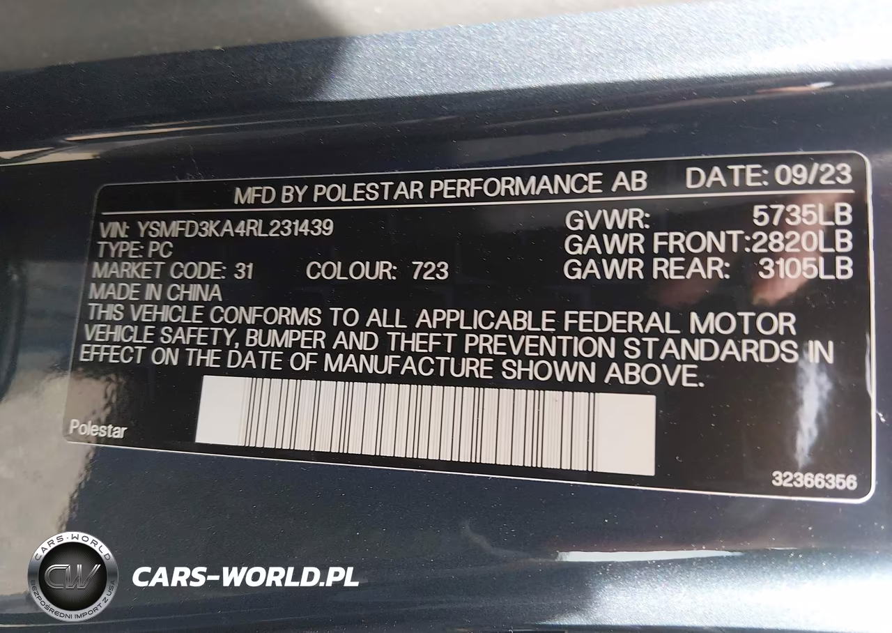 2024 Polestar 2 Long Range Dual Motor-Long Range Dual Motor Plus VIN:YSMFD3KA4RL231439 - 9