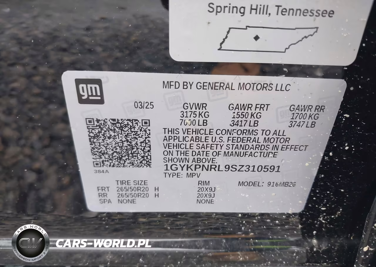2025 Cadillac Lyriq Luxury 1 Rwd VIN:1GYKPNRL9SZ310591 - 9