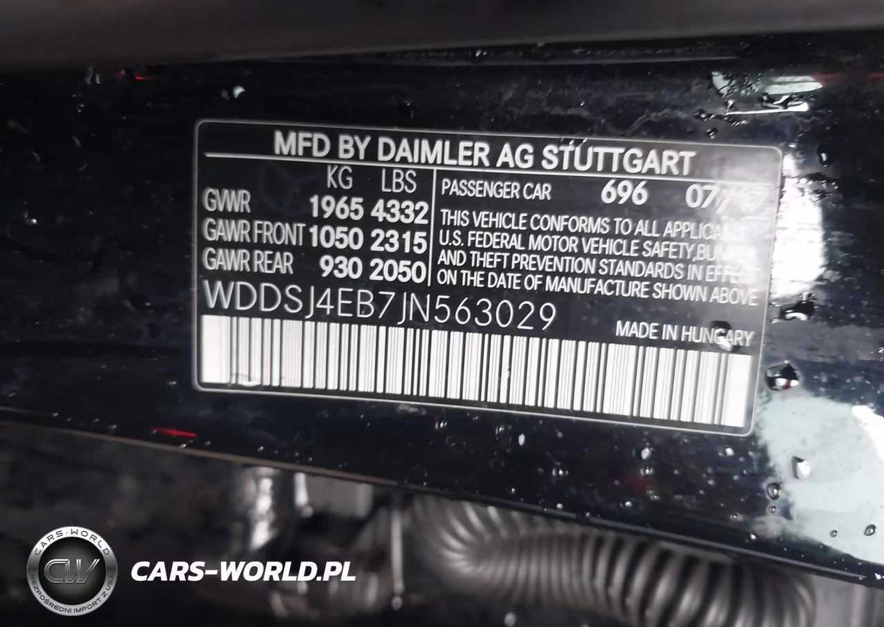 2018 Mercedes-Benz Cla 250 VIN:WDDSJ4EB7JN563029 - 9