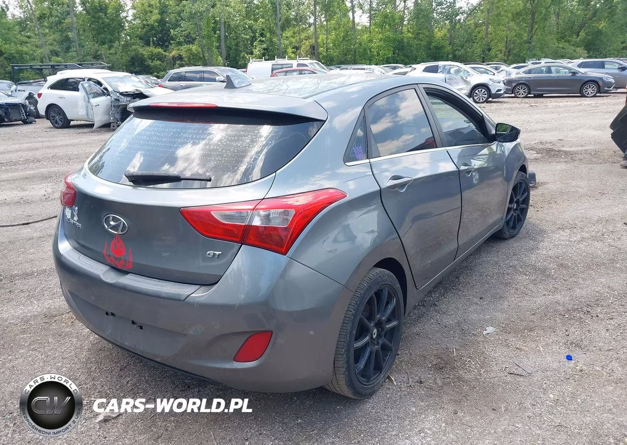 2016 Hyundai Elantra Gt VIN:KMHD35LH5GU305273 - 4