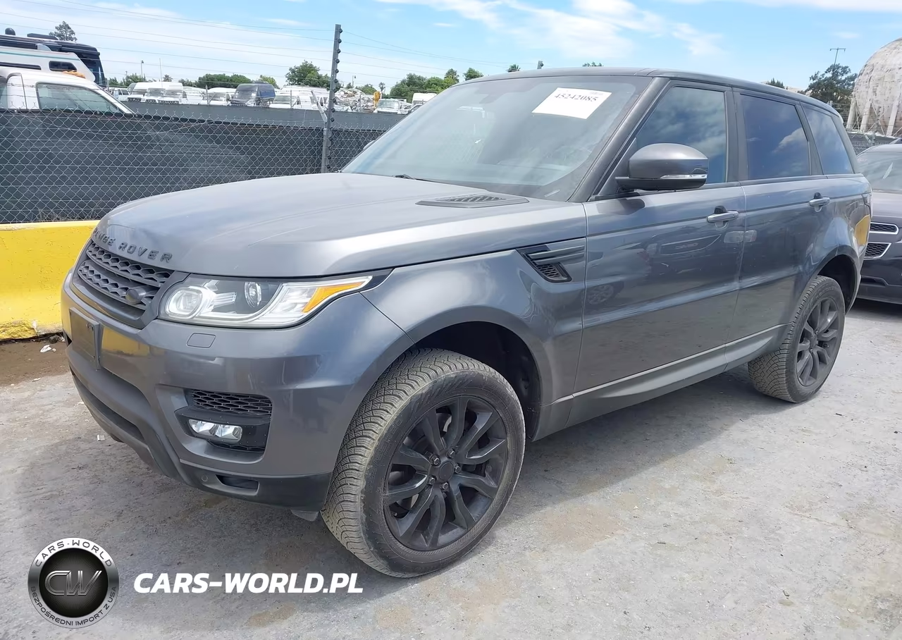 2015 Land Rover Range Rover Sport 3.0L V6 Supercharged Hse VIN:SALWR2VF4FA612786 - 2
