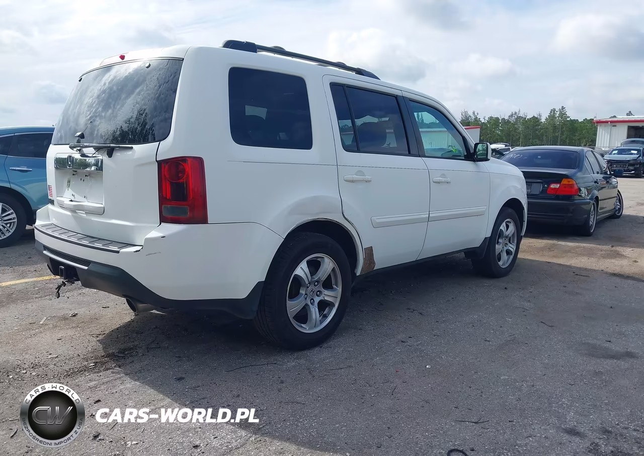 2013 Honda Pilot Ex-L VIN:5FNYF3H56DB041064 - 4