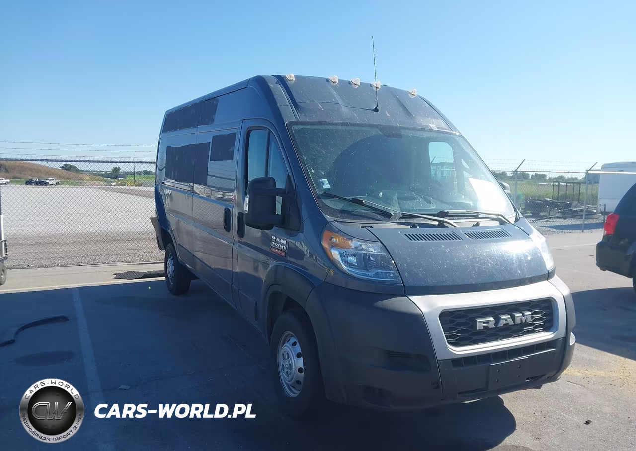 2019 Ram Promaster 2500 High Roof 159 Wb – zdjęcie 1 z 19