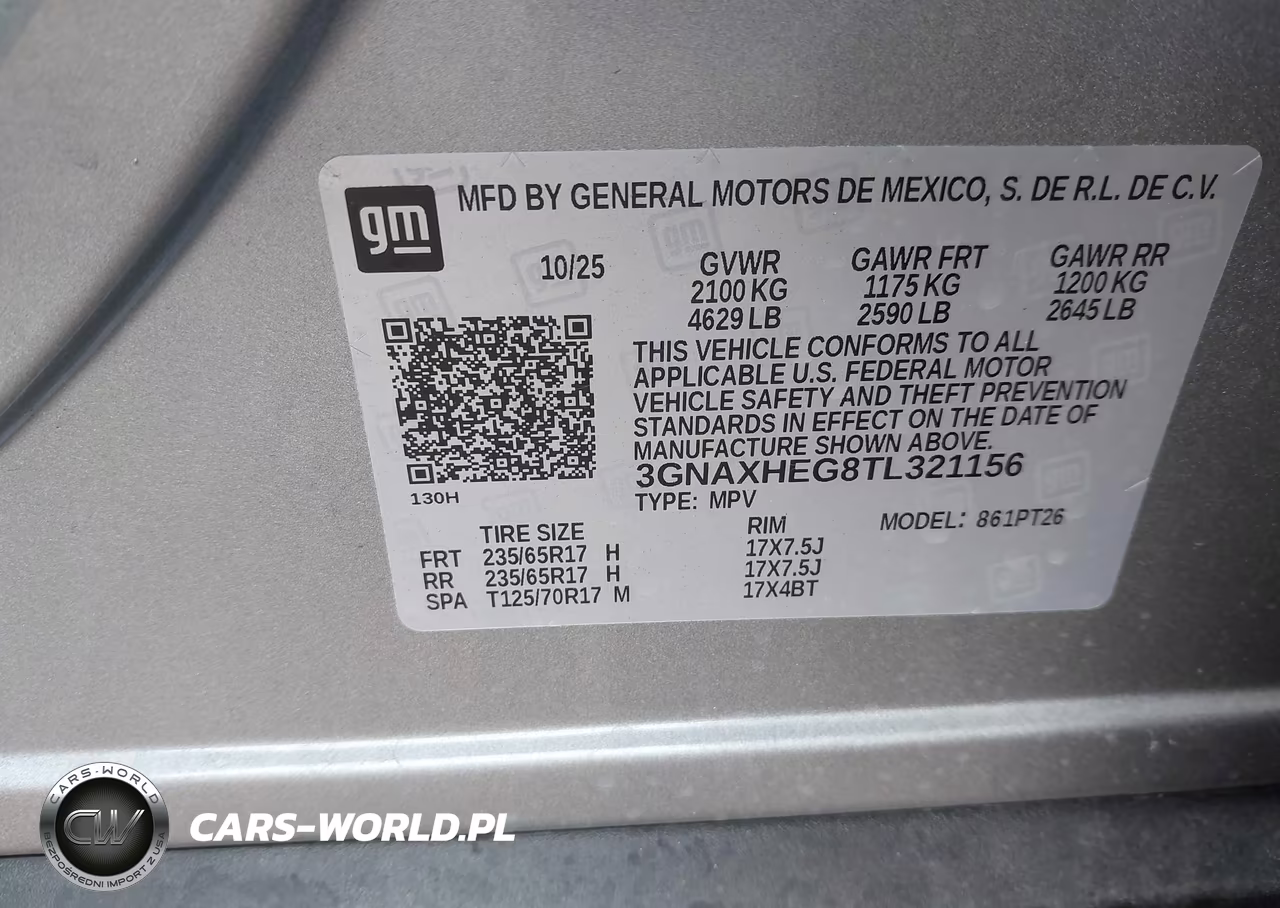 2026 Chevrolet Equinox Fwd Lt VIN:3GNAXHEG8TL321156 - 9