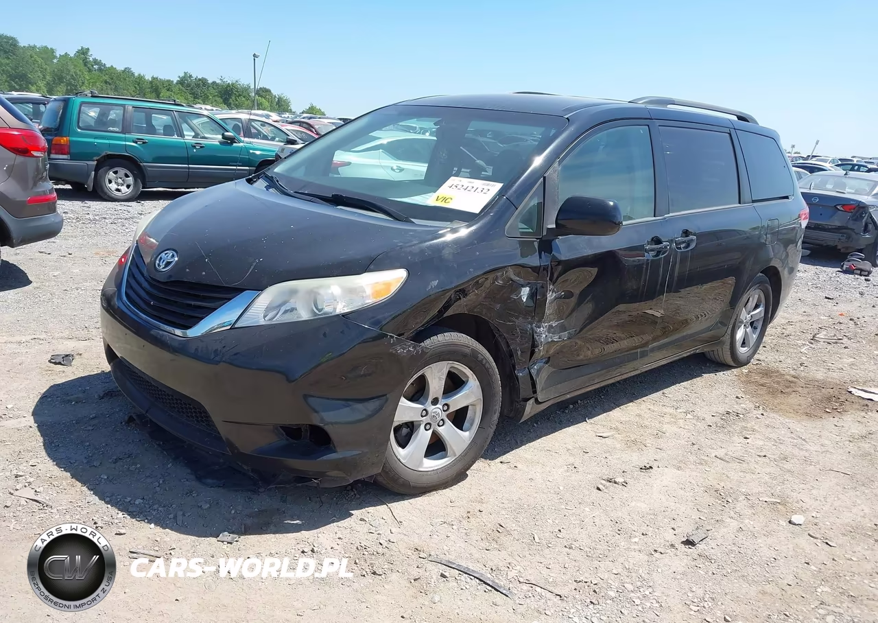 2012 Toyota Sienna Le V6 8 Passenger VIN:5TDKK3DC4CS235866 - 2