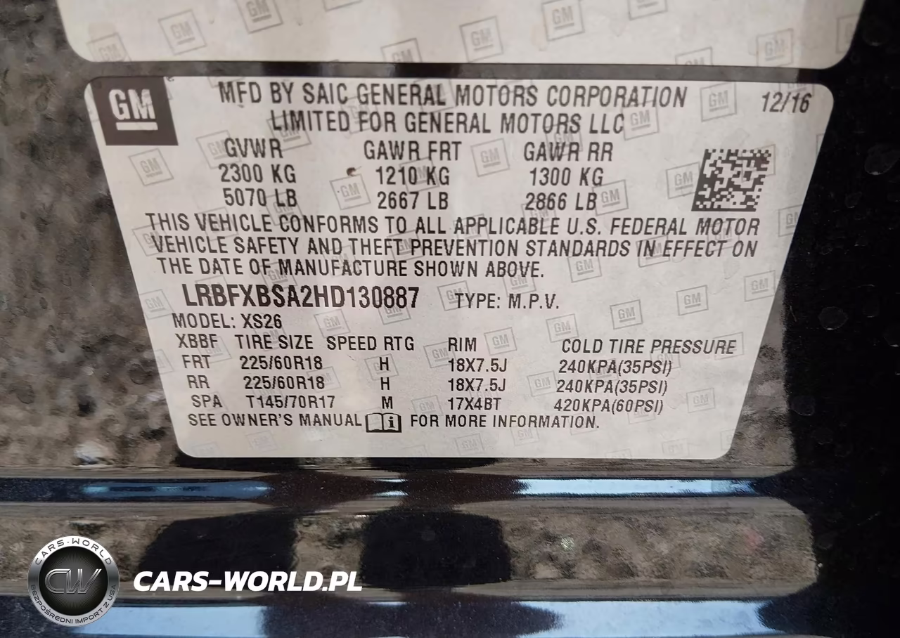 2017 Buick Envision Essence VIN:LRBFXBSA2HD130887 - 9