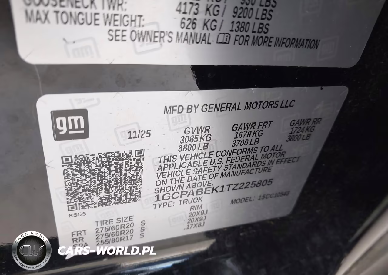 2026 Chevrolet Silverado 1500 2Wd Short Bed Custom VIN:1GCPABEK1TZ225805 - 9